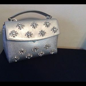 Michael Kors Jewel Sm Embellished Satchel